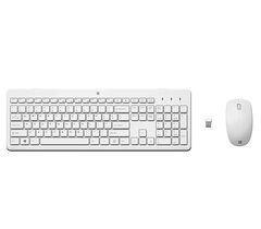 Беспроводная клавиатура и мышь HP 230 White, фото 1