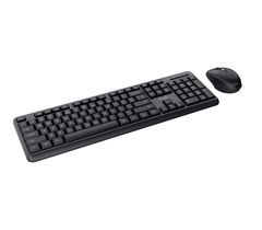 Комплект беспроводной клавиатуры и мыши Trust Combo Ody Silent WL RU Black, фото 1