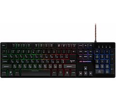 Клавиатура игровая 2E GAMING KG300 LED USB Black Ukr, фото 1