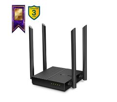 Двухдиапазонный гигабитный Wi-Fi роутер Tp-Link AC1200 с поддержкой Mesh и MU‑MIMO Archer C64, фото 1