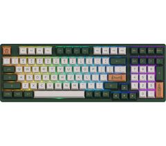 Клавиатура проводная Akko 3098S London CS Jelly Purple RGB USB/Bluetooth Green-White, фото 1