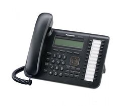 Цифровой системный телефон Panasonic KX-DT543X-B, черный, фото 1