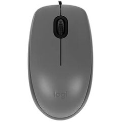 Мышь проводная Logitech Mouse M111 SILENT серый, фото 1