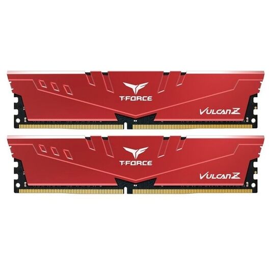 Оперативная память T-FORCE DELTA DDR4 DARK-Z RED (2X32) 64GB 3200, фото 2