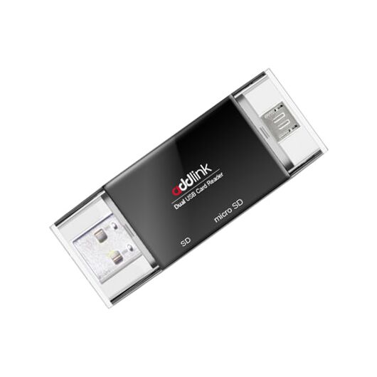 Кард-ридер AddLink R10 Card Reader 4-in-1 USB 2.0 Black, фото 1