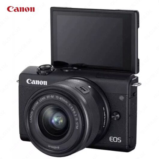 Фотоаппарат Canon EOS M200 Kit 15–45 мм+55–200 4K Wi-Fi, фото 3